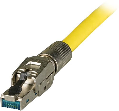 Field installable connector, RJ45 Cat.8 Class 1